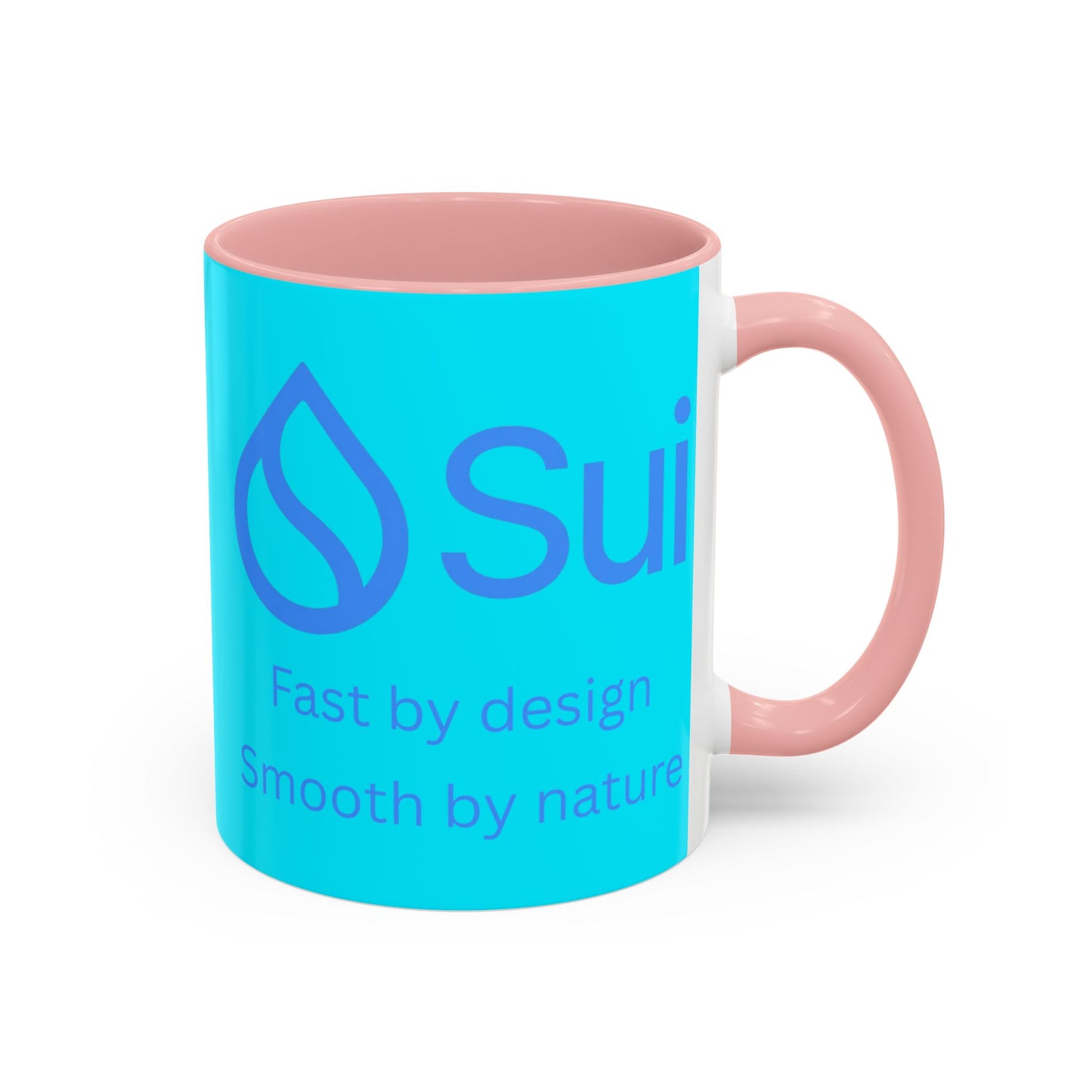SUI Light Blue Accent Mug by cypherpunkgear.com