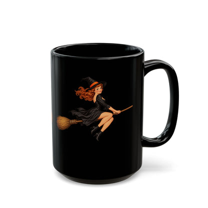 Hazel Hex Black Mug by CreepyCrafts.boo