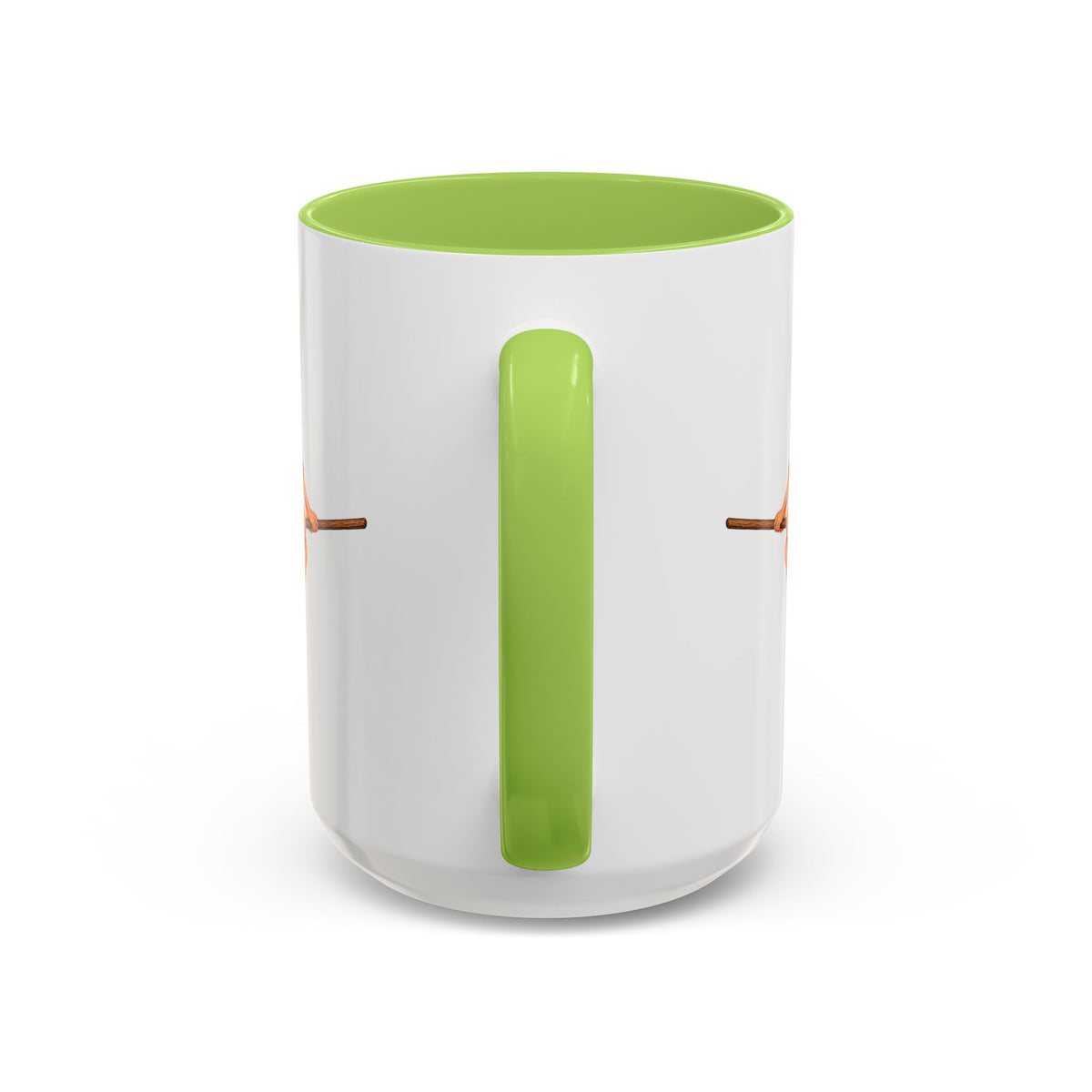 Hazel Hex White Accent Mug by CreepyCrafts.boo