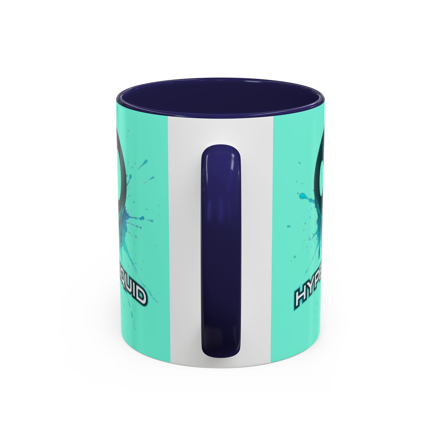 HYPE Drip Light Hyperliquid Accent Mug by cypherpunkgear.com