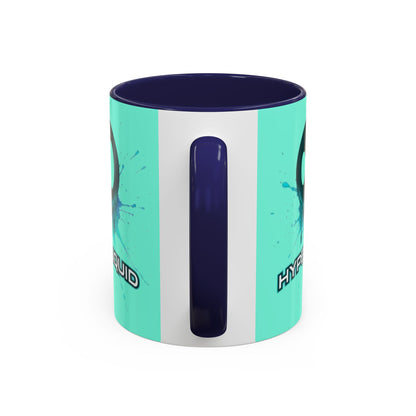 HYPE Drip Light Hyperliquid Accent Mug by cypherpunkgear.com