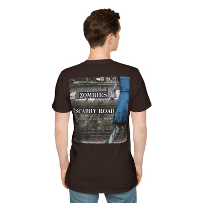 2-sided, Scabby Road Dark colors Unisex T-Shirt by CreepyCrafts.boo
