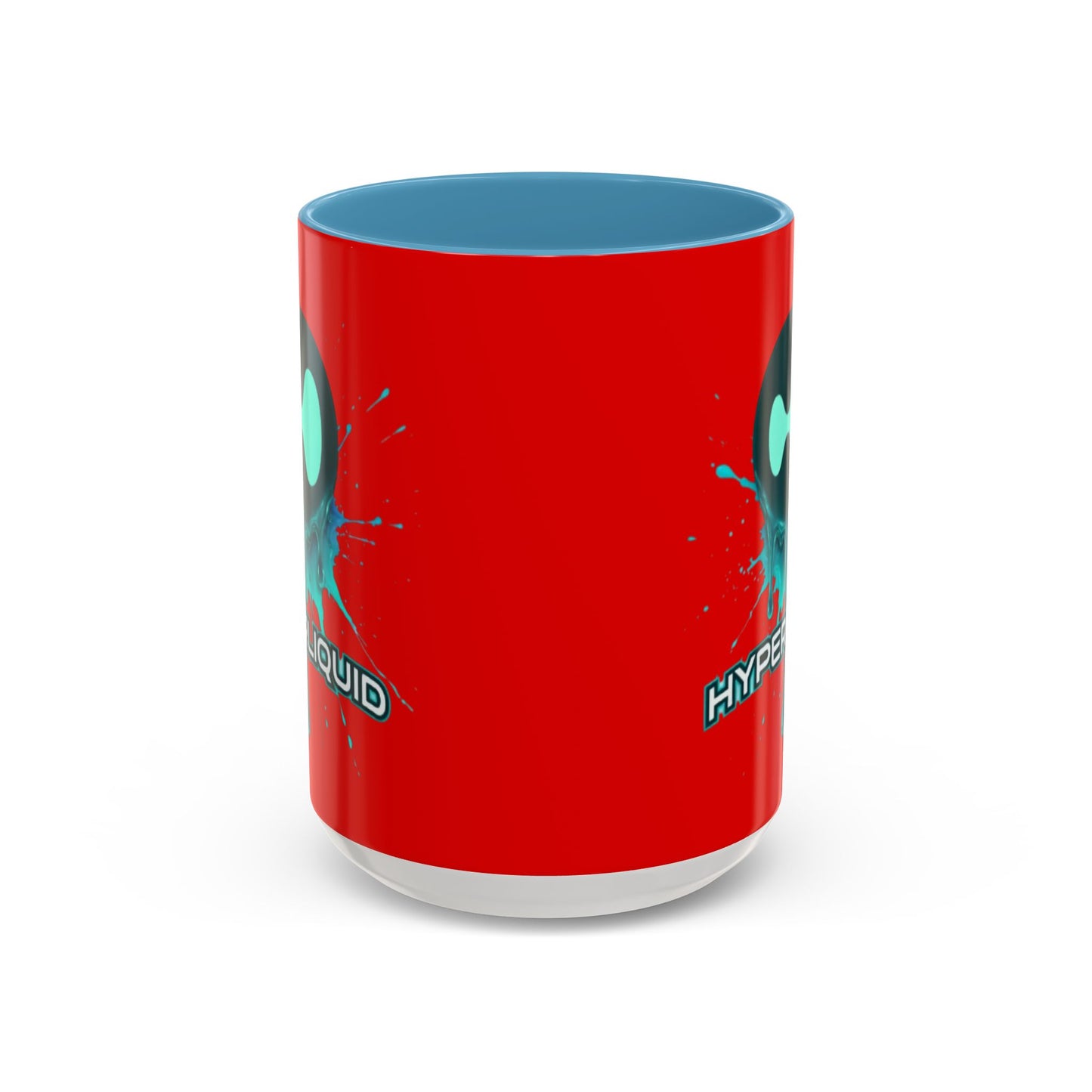 HYPE Drip Red Accent Mug by cypherpunkgear.com