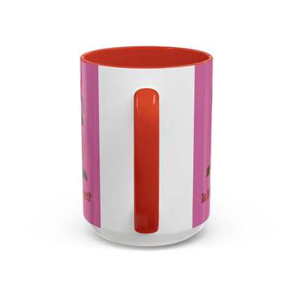 Is it Samhain yet? Pink Accent Mug by CreepyCrafts.boo