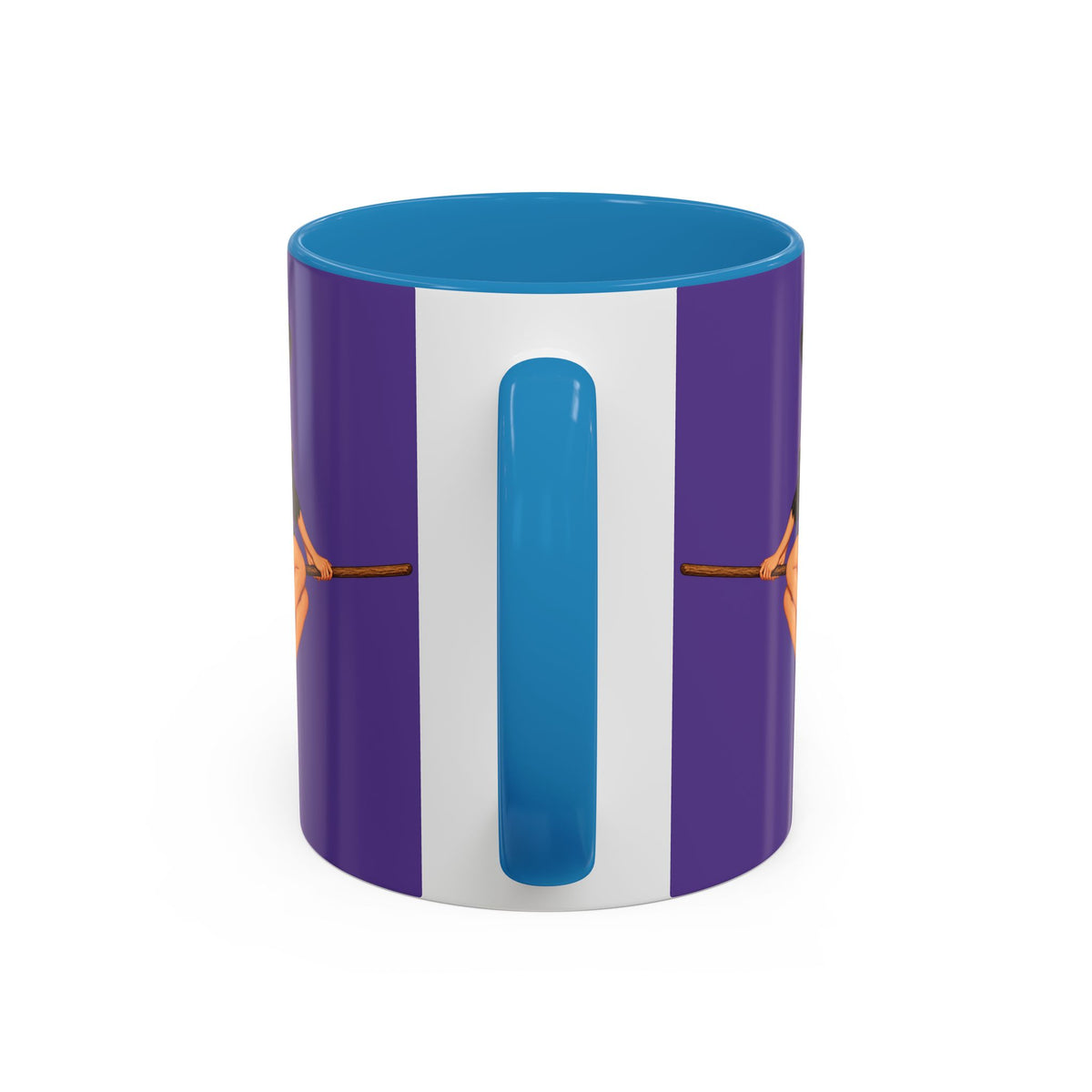 Hazel Hex Purple Accent Mug by CreepyCrafts.boo