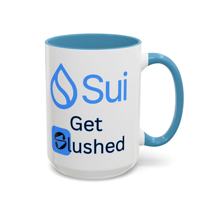 Sui: Get Slushed White Accent Mug by cypherpunkgear.com