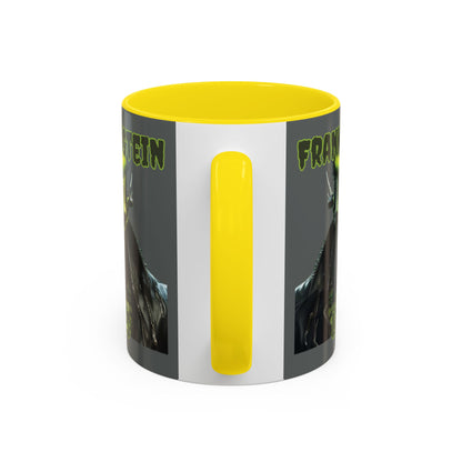 Frankenstein Lives Accent Mug by CreepyCrafts.boo
