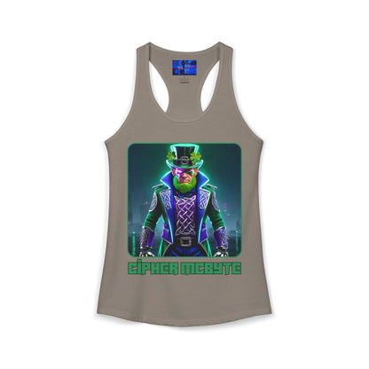 Cipher McByte Women's Racerback Tank Top by cypherpunkgear.com