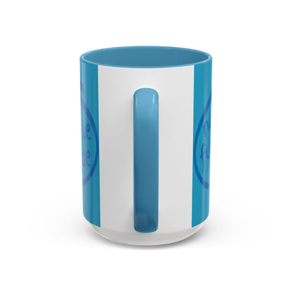 Non-Fungible Inside Turquoise Accent Mug by cypherpunkgear.com