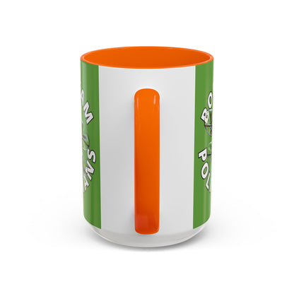 Bodycam the Politicians Drone Green Accent Mug by cypherpunkgear.com