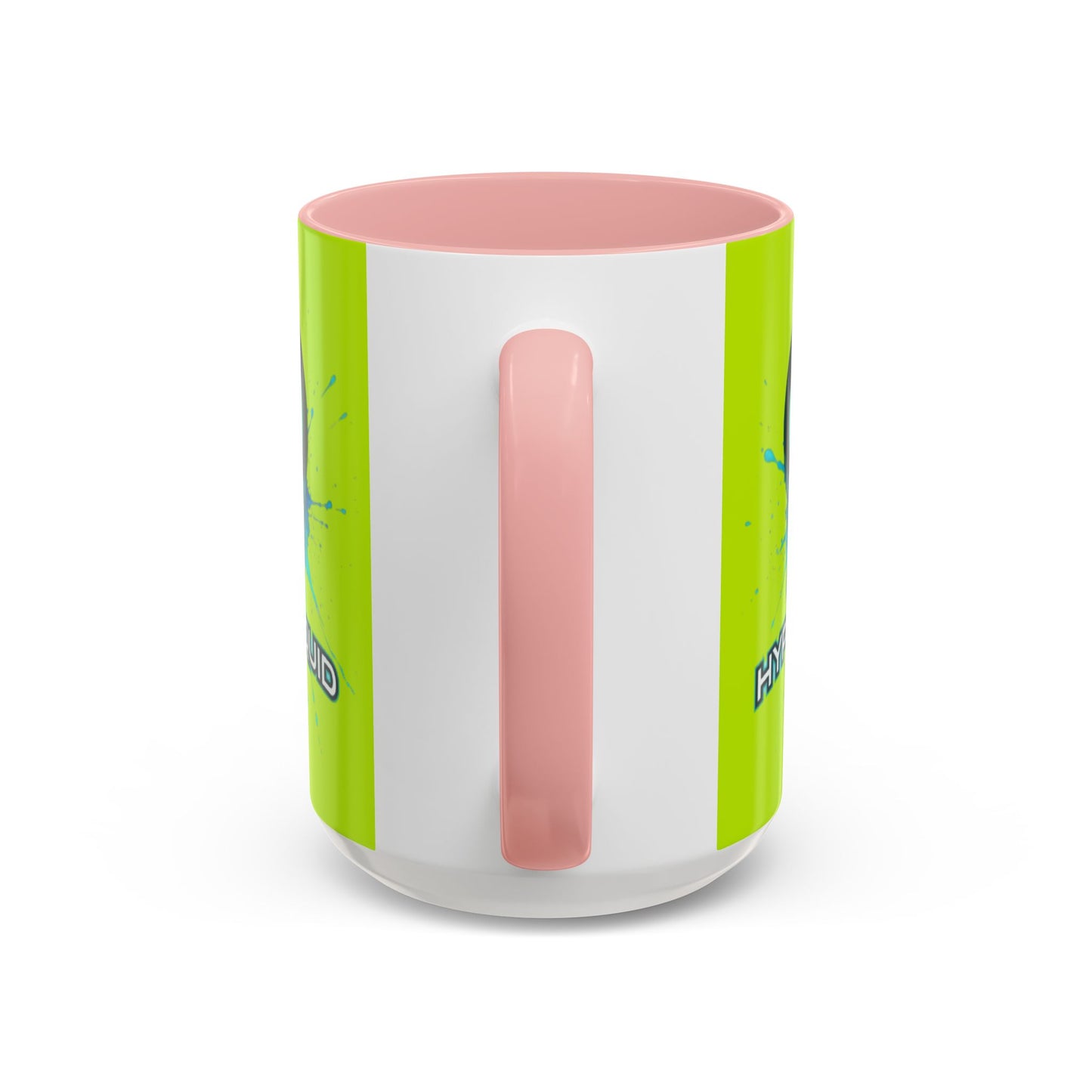 HYPE Drip Yellow Accent Mug by cypherpunkgear.com