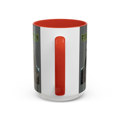 Frankenstein Lives Accent Mug by cypherpunkgear