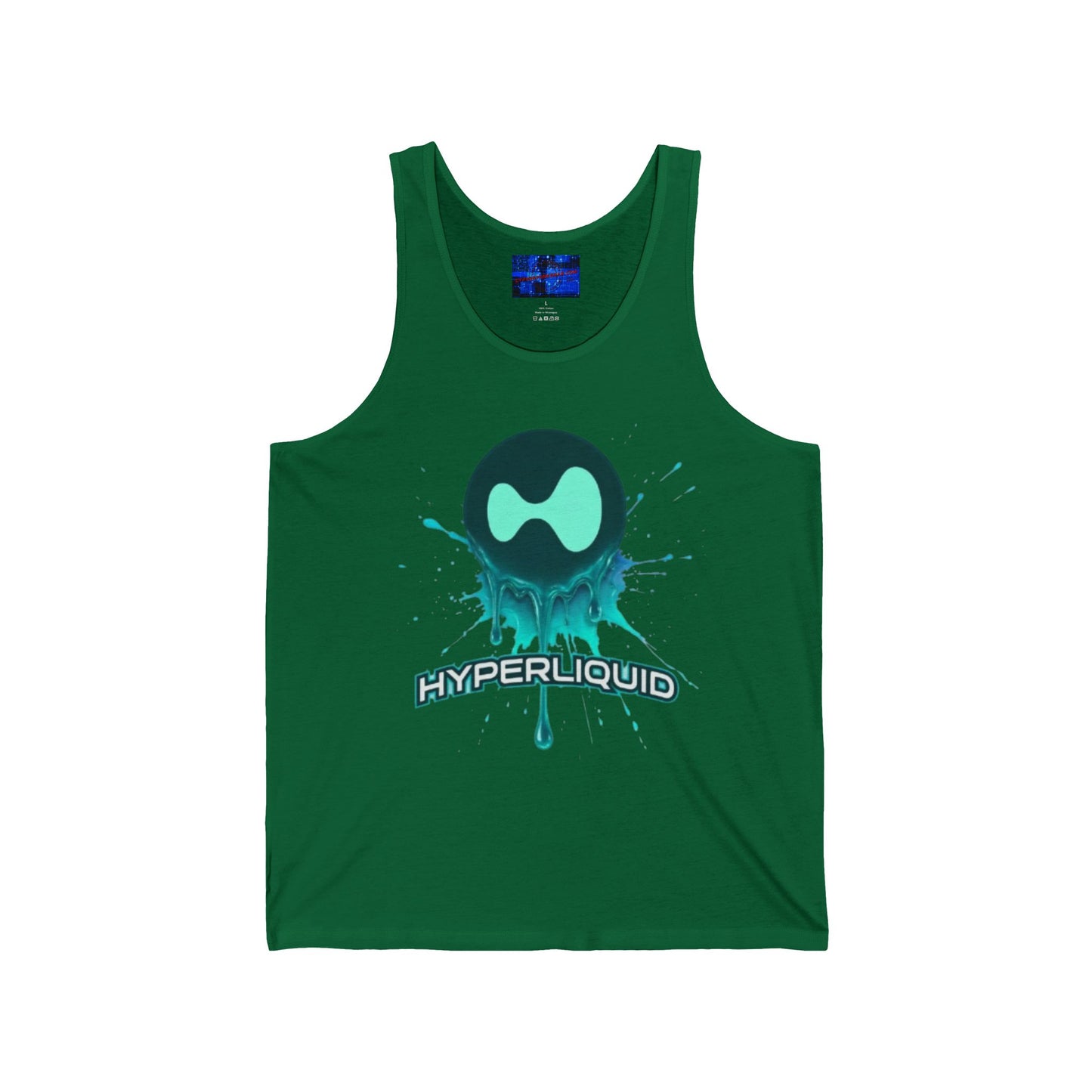 HYPE Drip Unisex Jersey Tank Top by cypherpunkgear.com
