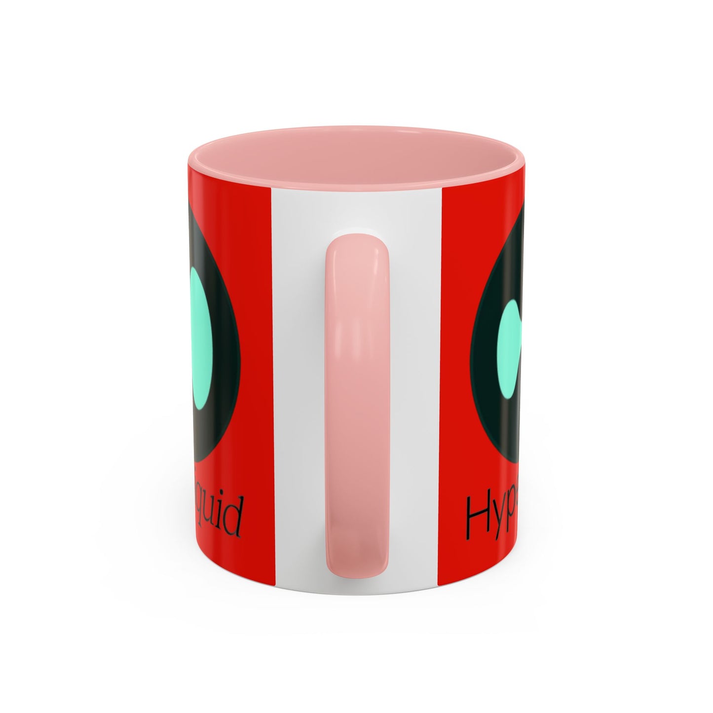 Hyperliquid Black font Red Accent Mug by cypherpunkgear.com
