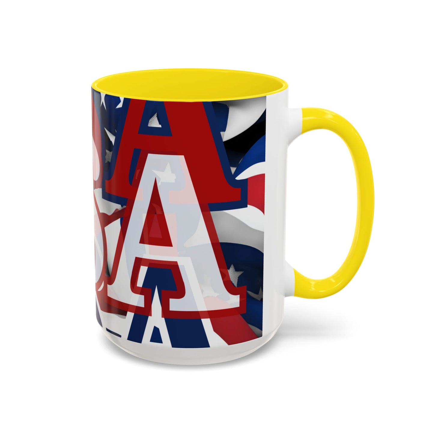 ¡EE.UU! ¡EE.UU! ¡EE.UU! ¡Patriota por cypherpunkgear! Taza de café decorativa (11, 15 oz)