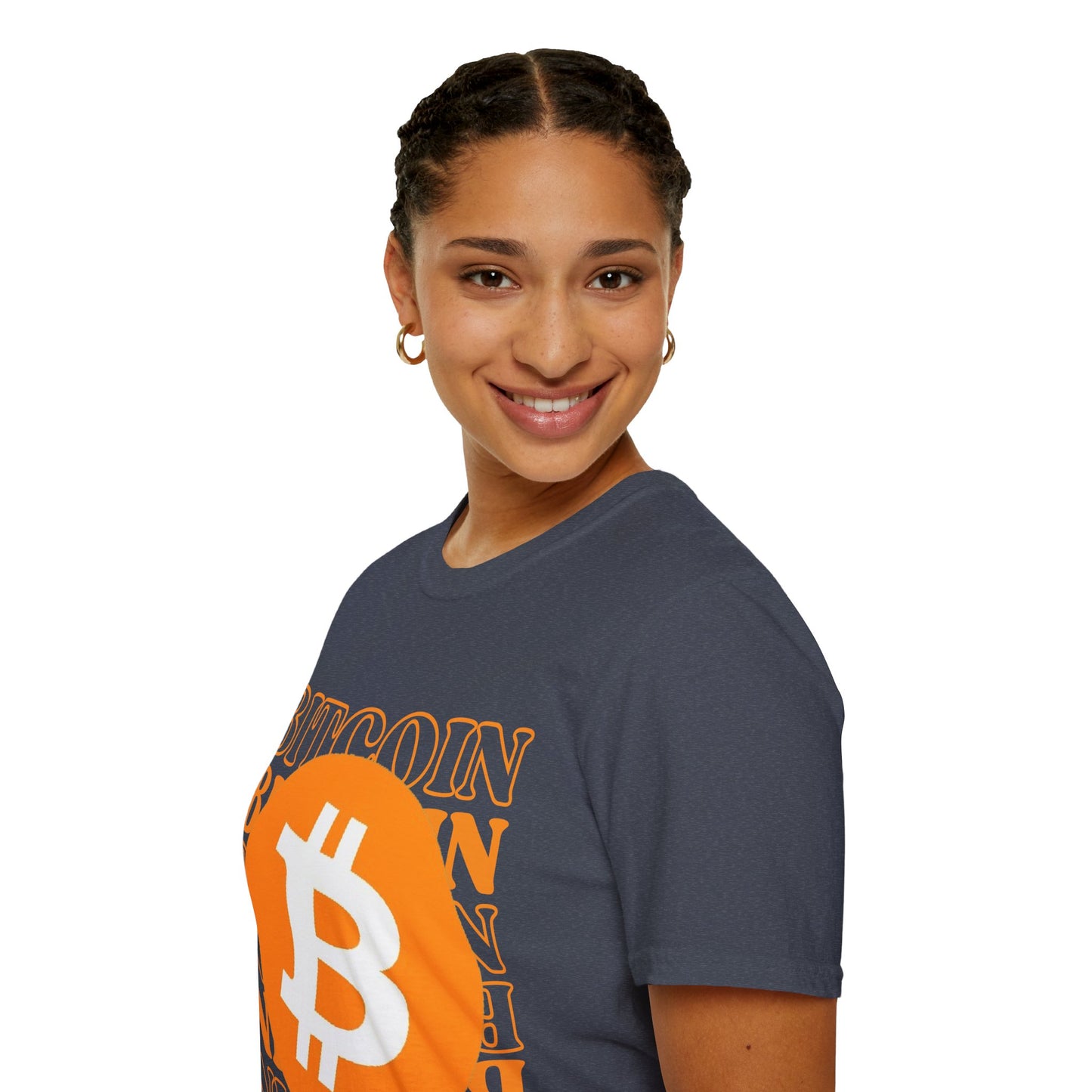 Bitcoin Bitcoin Bitcoin (BTC) Dark colors Unisex T-Shirt by cypherpunkgear.com