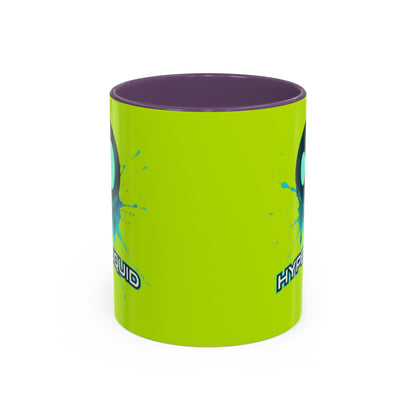 HYPE Drip Yellow Accent Mug by cypherpunkgear.com