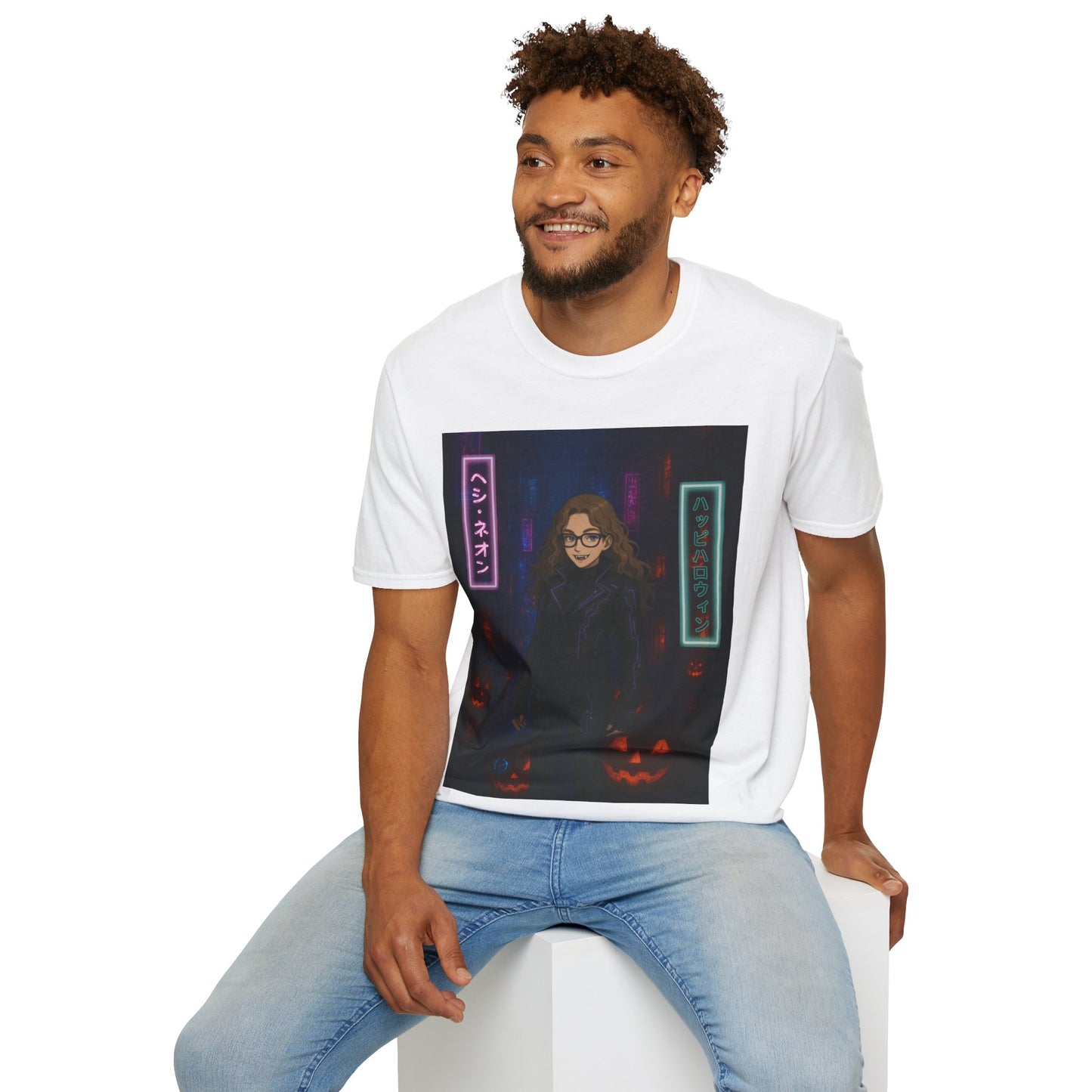 Hethyr Neon Light colors Unisex T-Shirt by CreepyCrafts.boo