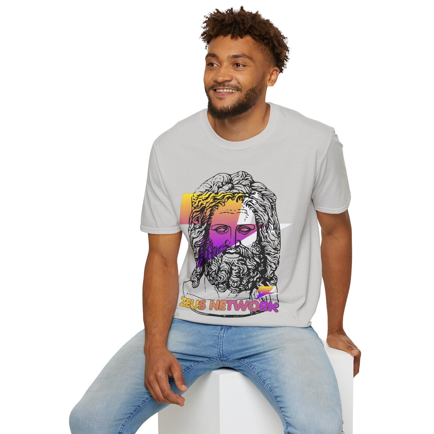 Zeus Network Light colors Unisex T-Shirt by cypherpunkgear.com