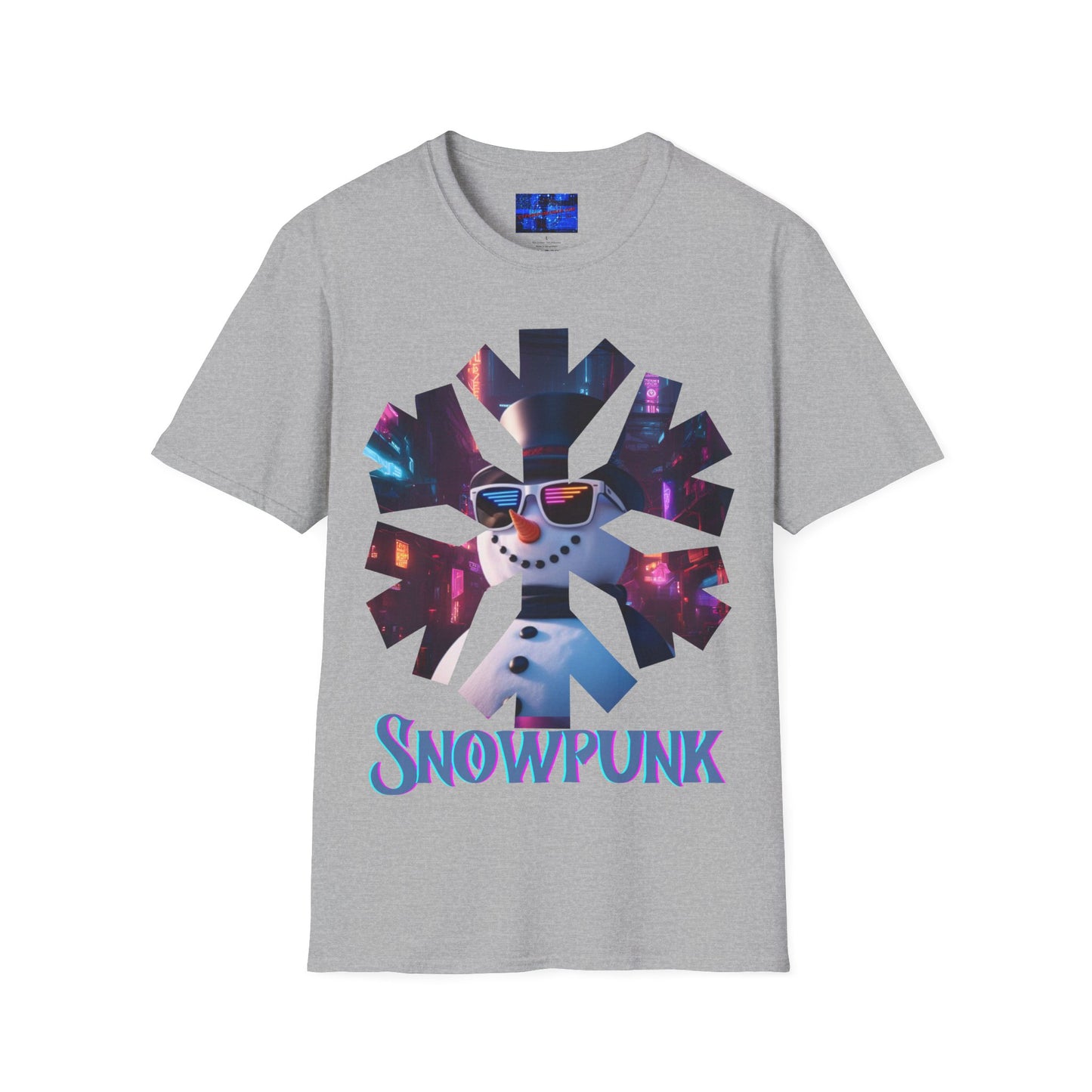Snowpunk Light colors Unisex T-Shirt by cypherpunkgear.com