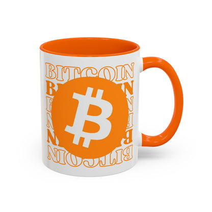 ¡Bitcoin! ¡Bitcoin! ¡Bitcoin por cypherpunkgear! Taza de café decorativa (11, 15 oz) 