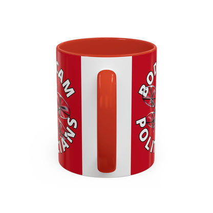 Bodycam the Politicians Drone Red Accent Mug by cypherpunkgear.com