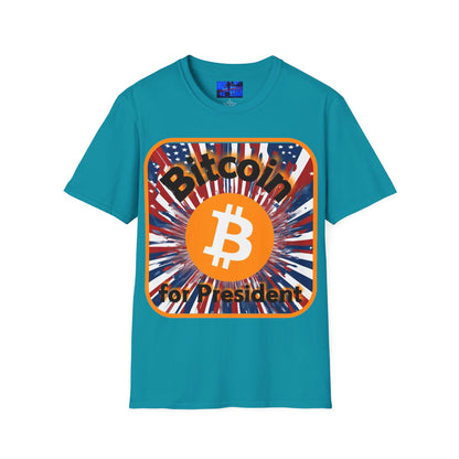 ¡Bitcoin para presidente de cypherpunkgear! Camiseta unisex de estilo suave