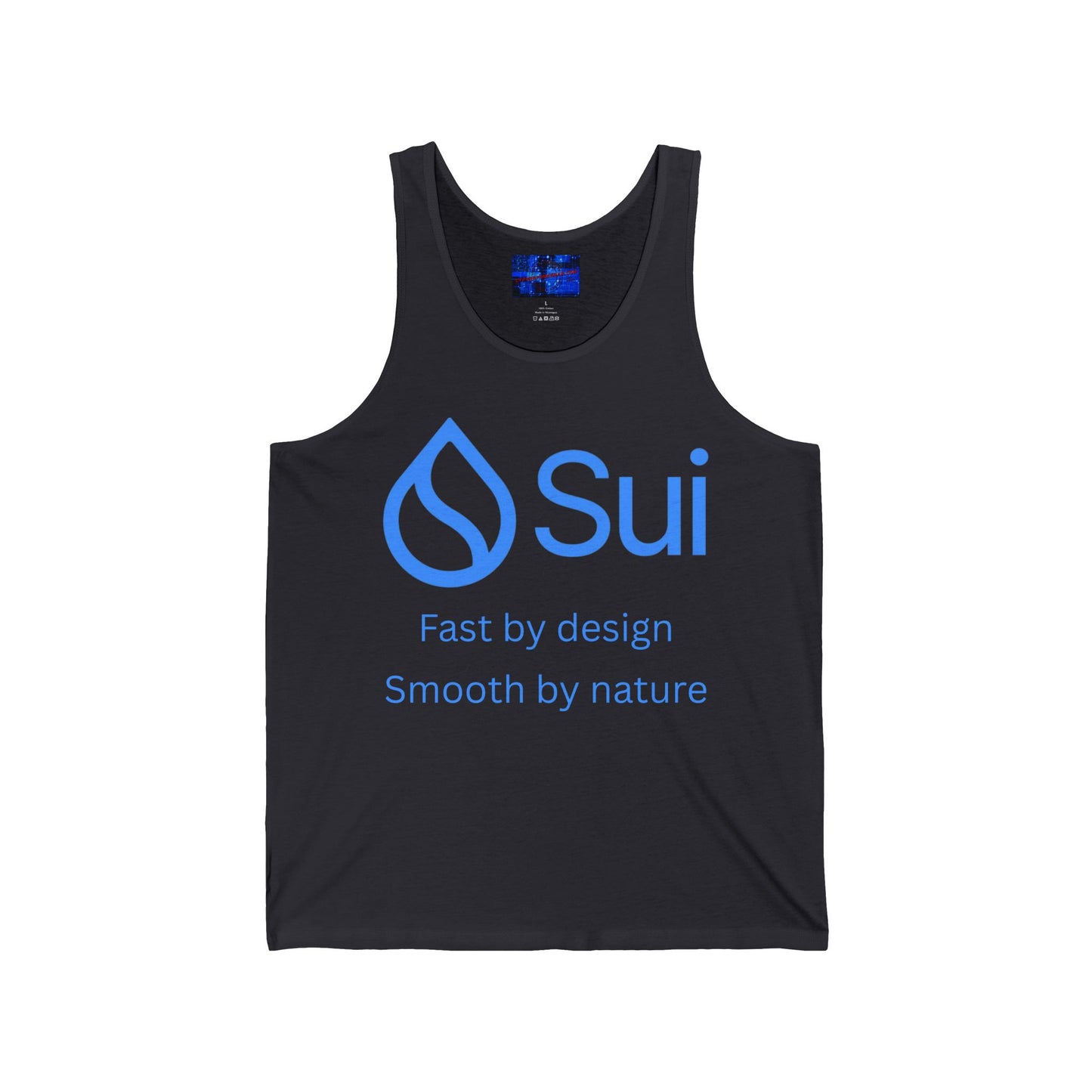 SUI Unisex Jersey Tank Top by cypherpunkgear.com