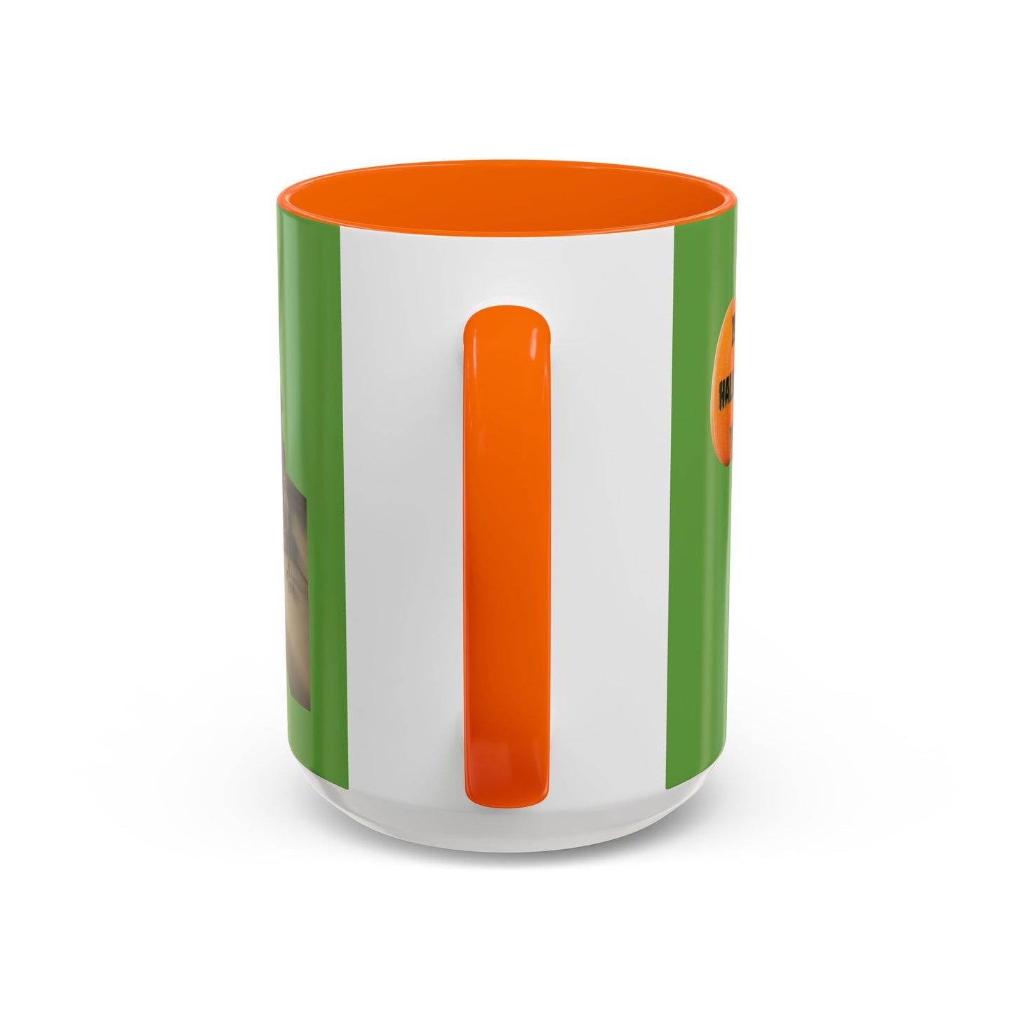 Is it Halloween yet? Skeleton's Pumpkin Accent Mug by CreepyCrafts.boo