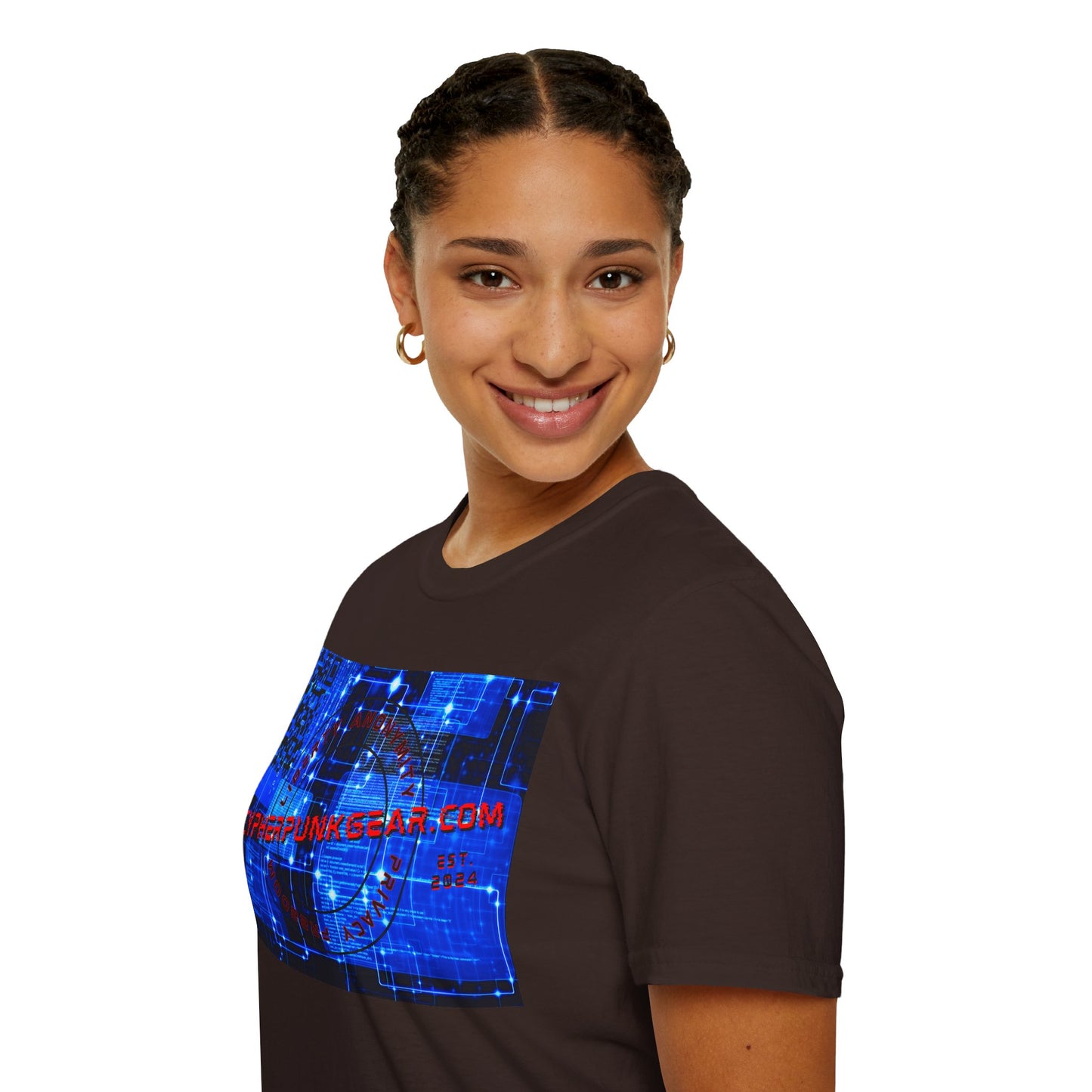 Cypherpunkgear.com logo Dark colors Unisex T-Shirt by cypherpunkgear.com