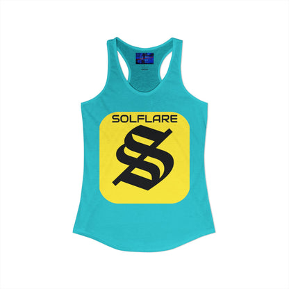SolflareLogo Women's Racerback Tank Top by cypherpunkgear.com