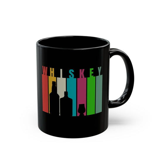 Whiskey spelled with an 'e' Black Mug by cypherpunkgear.com