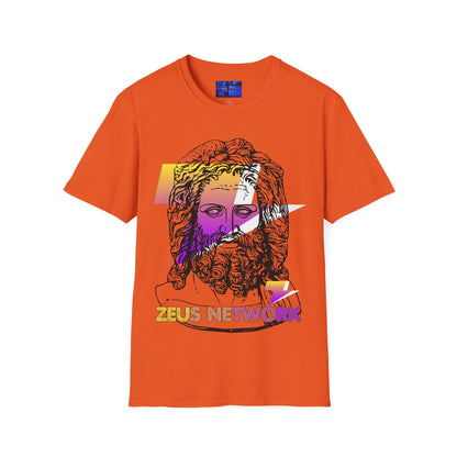 Zeus Network Light colors Unisex T-Shirt by cypherpunkgear.com
