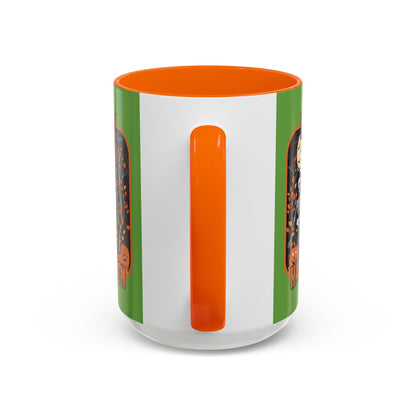 Spooktacular Skeletons of Halloween Accent Mug by CreepyCrafts.boo