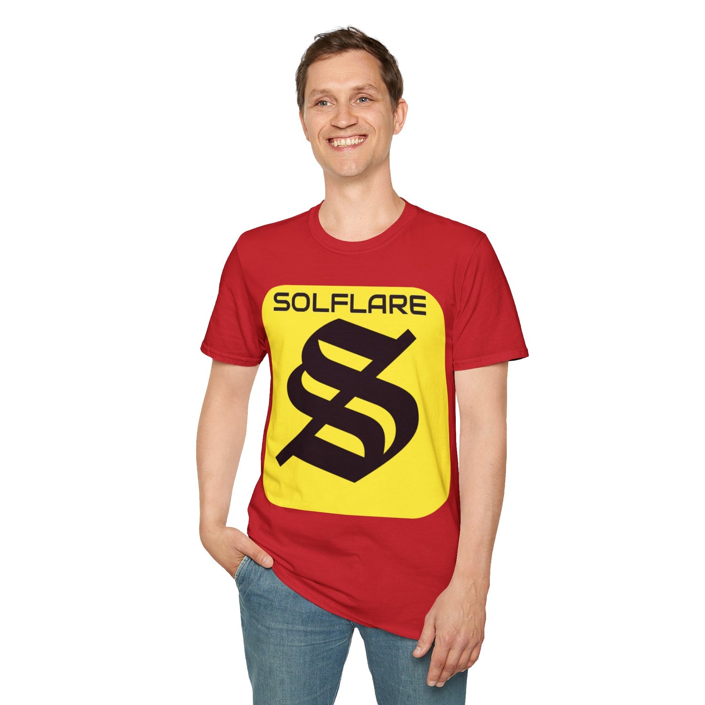 SolflareLogo Light colors Unisex T-Shirt by cypherpunkgear.com