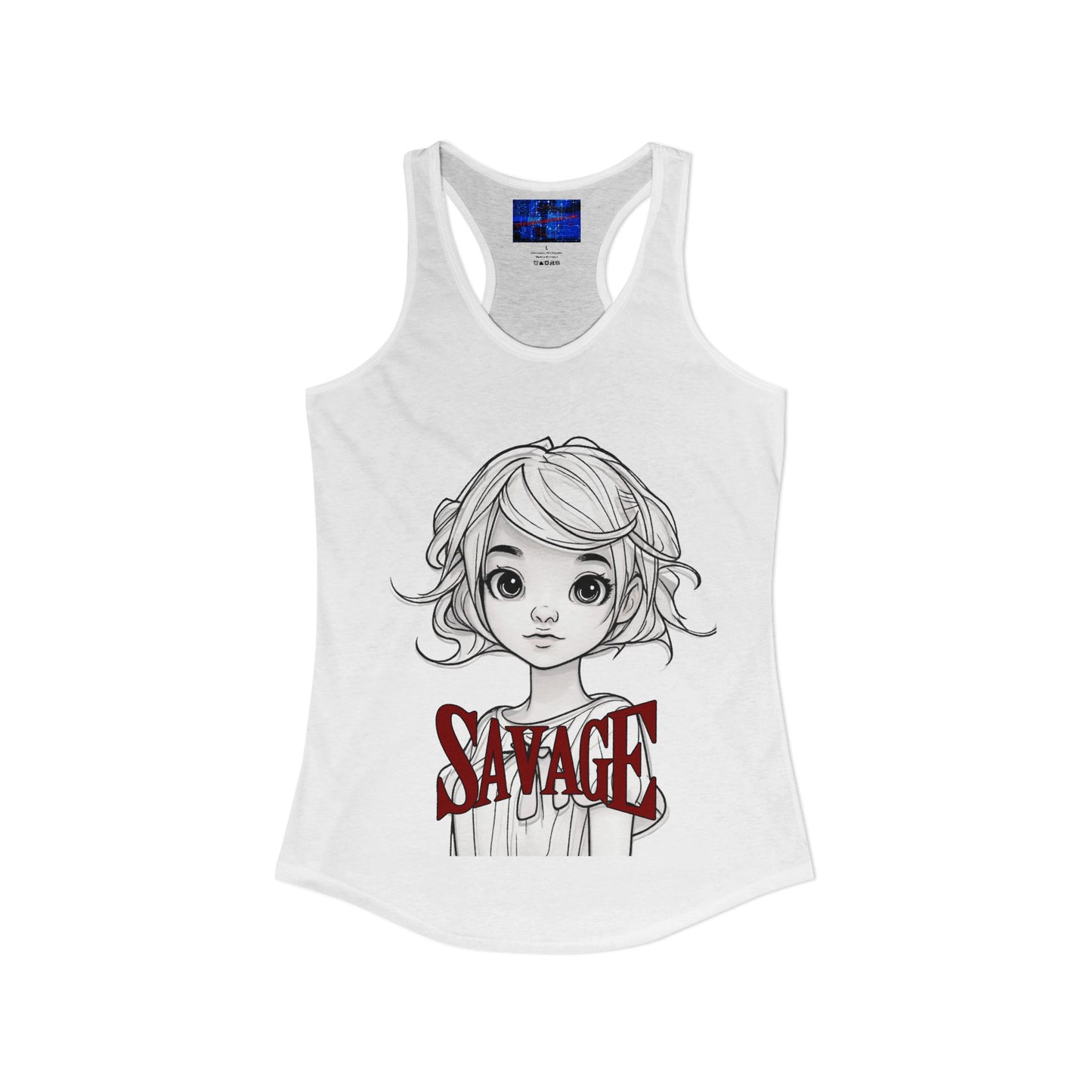 ¡Salvaje por cypherpunkgear! Camiseta sin mangas ideal con espalda cruzada para mujer