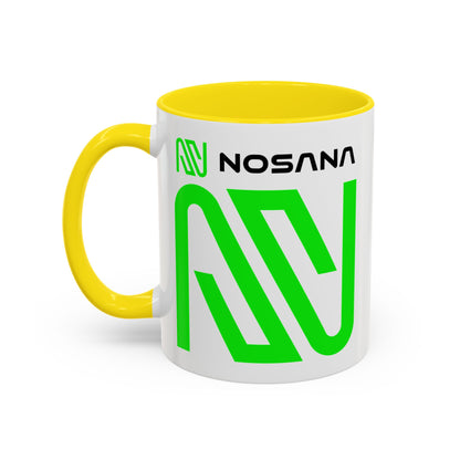 Nosana (NOS) Accent Mug by cypherpunkgear.com