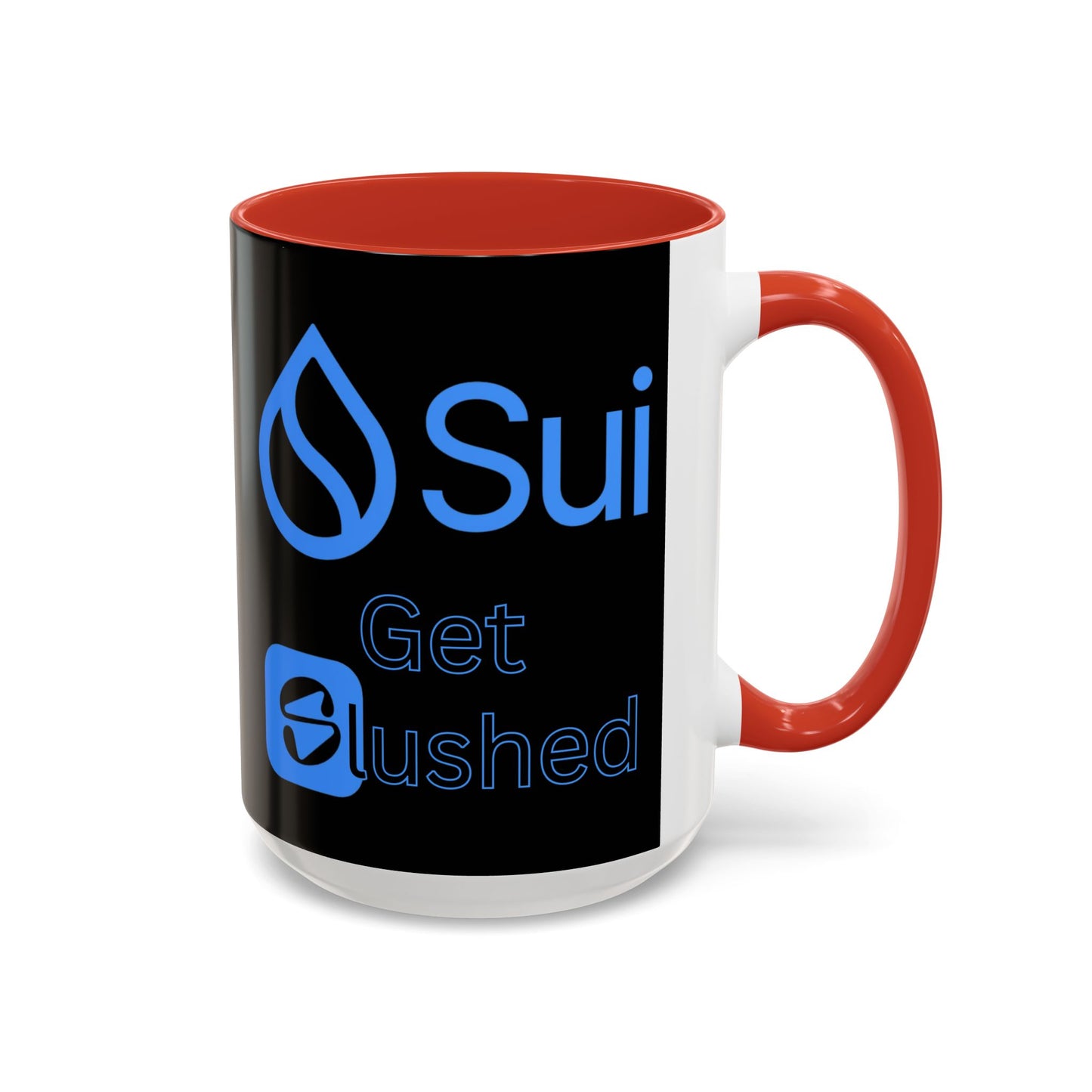 Sui: Get Slushed Black Accent Mug by cypherpunkgear.com