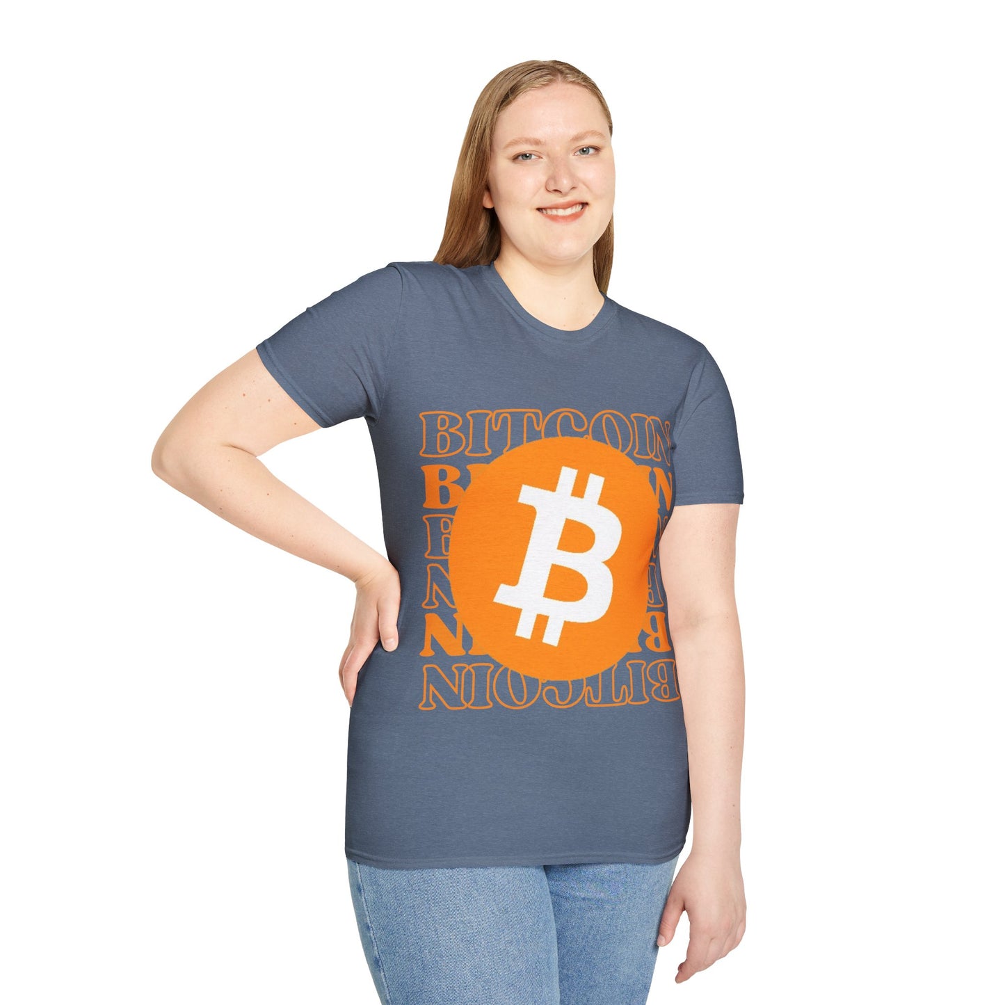 Bitcoin Bitcoin Bitcoin (BTC) Dark colors Unisex T-Shirt by cypherpunkgear.com
