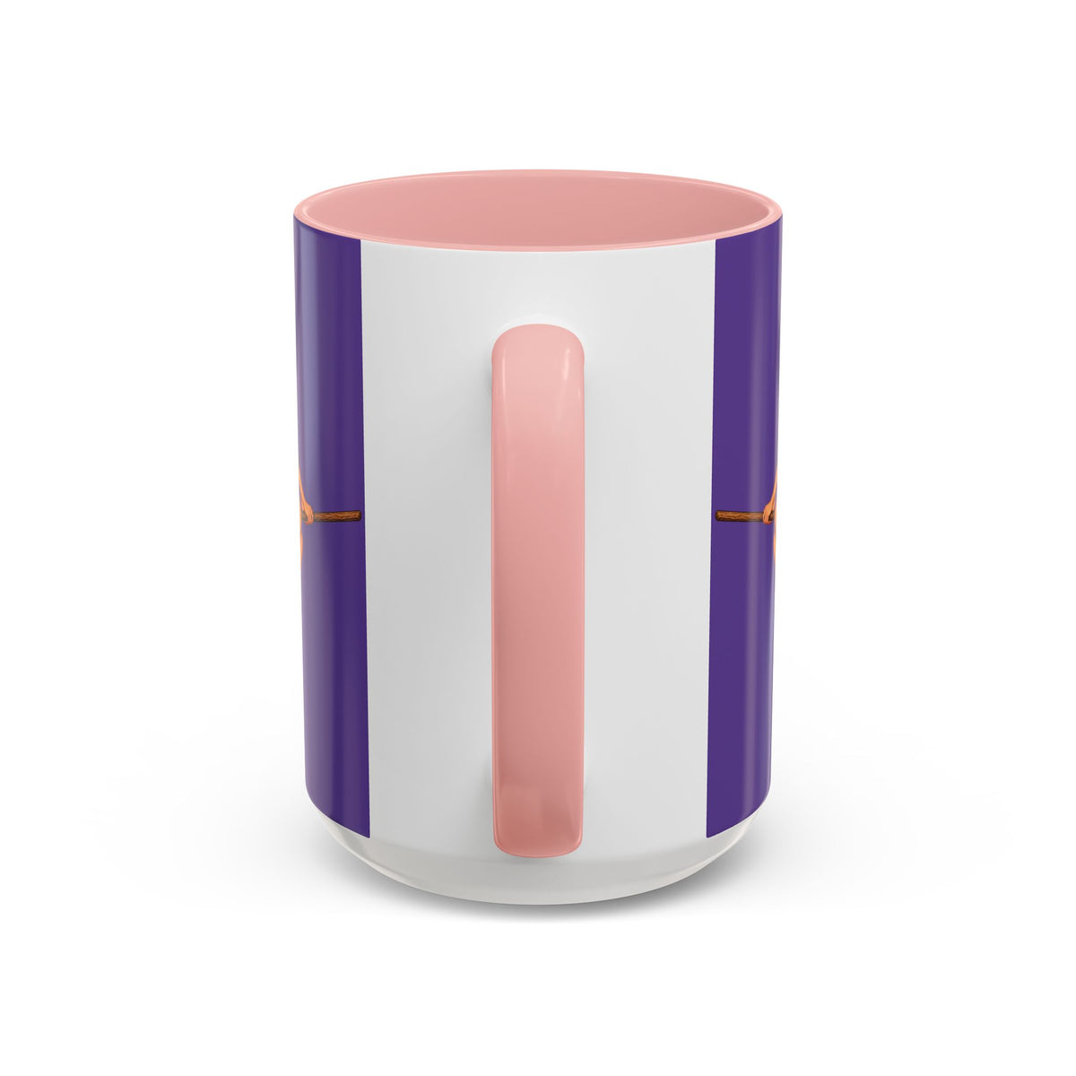 Hazel Hex Purple Accent Mug by CreepyCrafts.boo