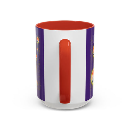 Monero (XMR) don't assume your freedoms are assured Purple Accent Mug by cypherpunkgear.com