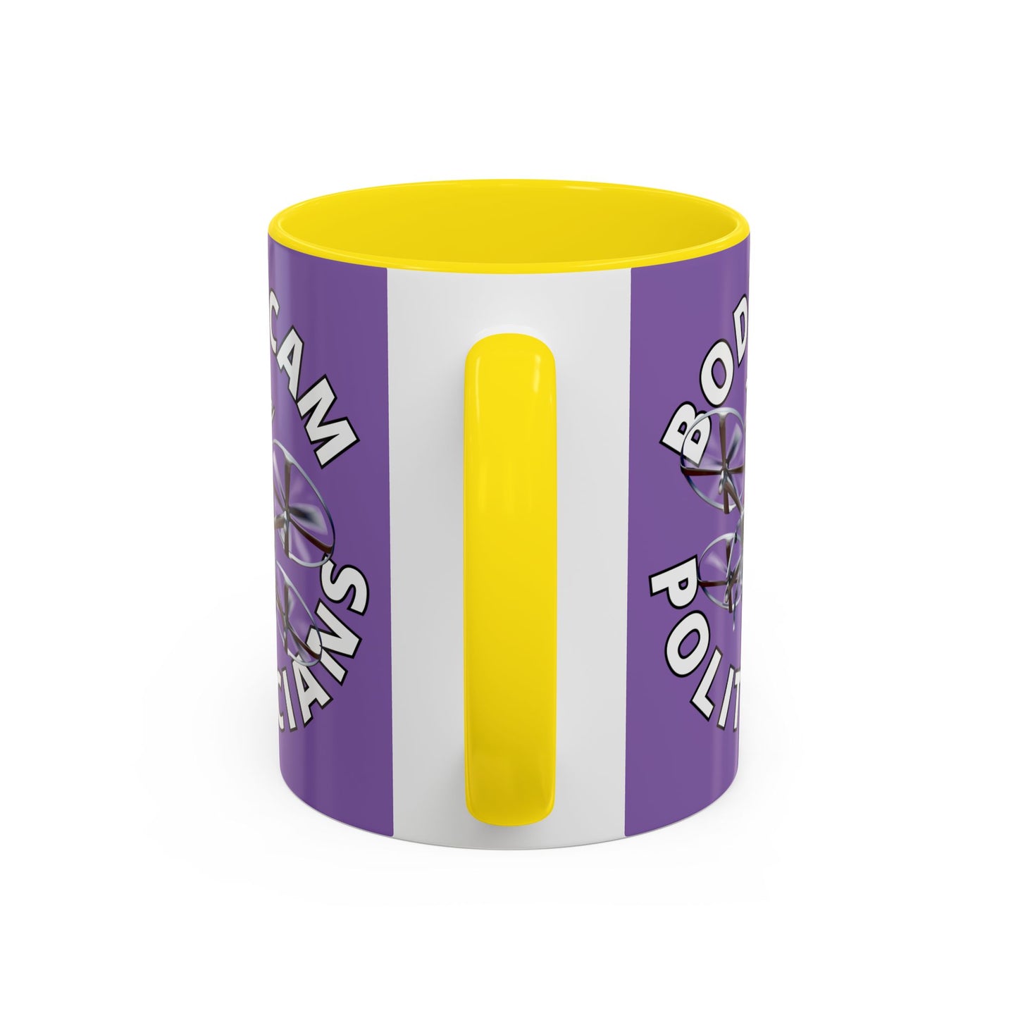Bodycam the Politicians Drone Light Purple Accent Mug by cypherpunkgear.com