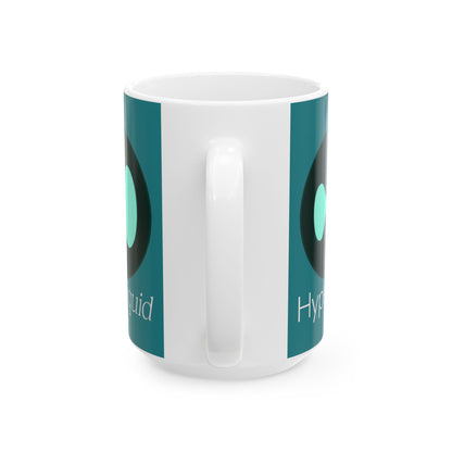 Hyperliquid White font Hyperliquid Mug by cypherpunkgear.com