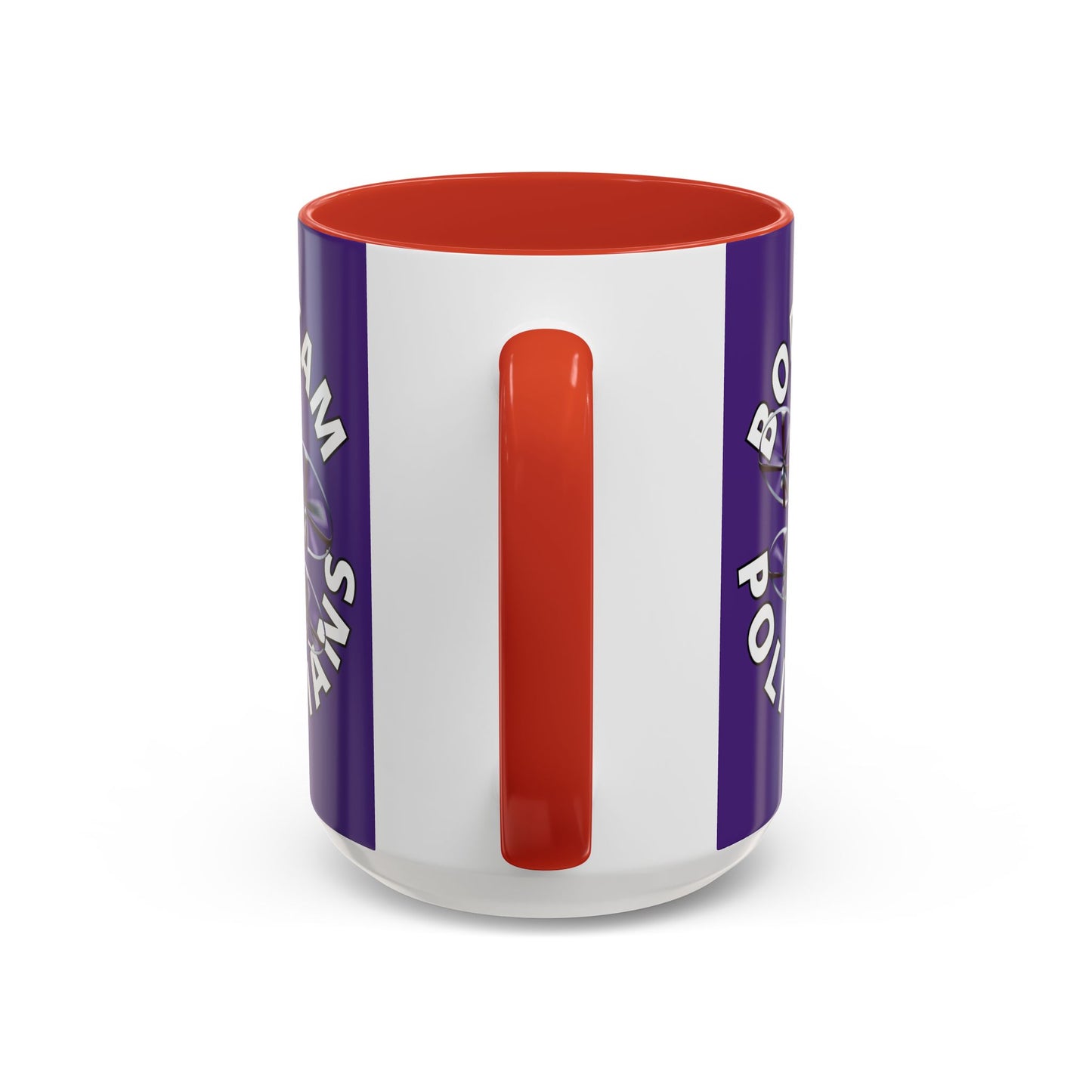 Bodycam the Politicians Drone Purple Accent Mug by cypherpunkgear.com