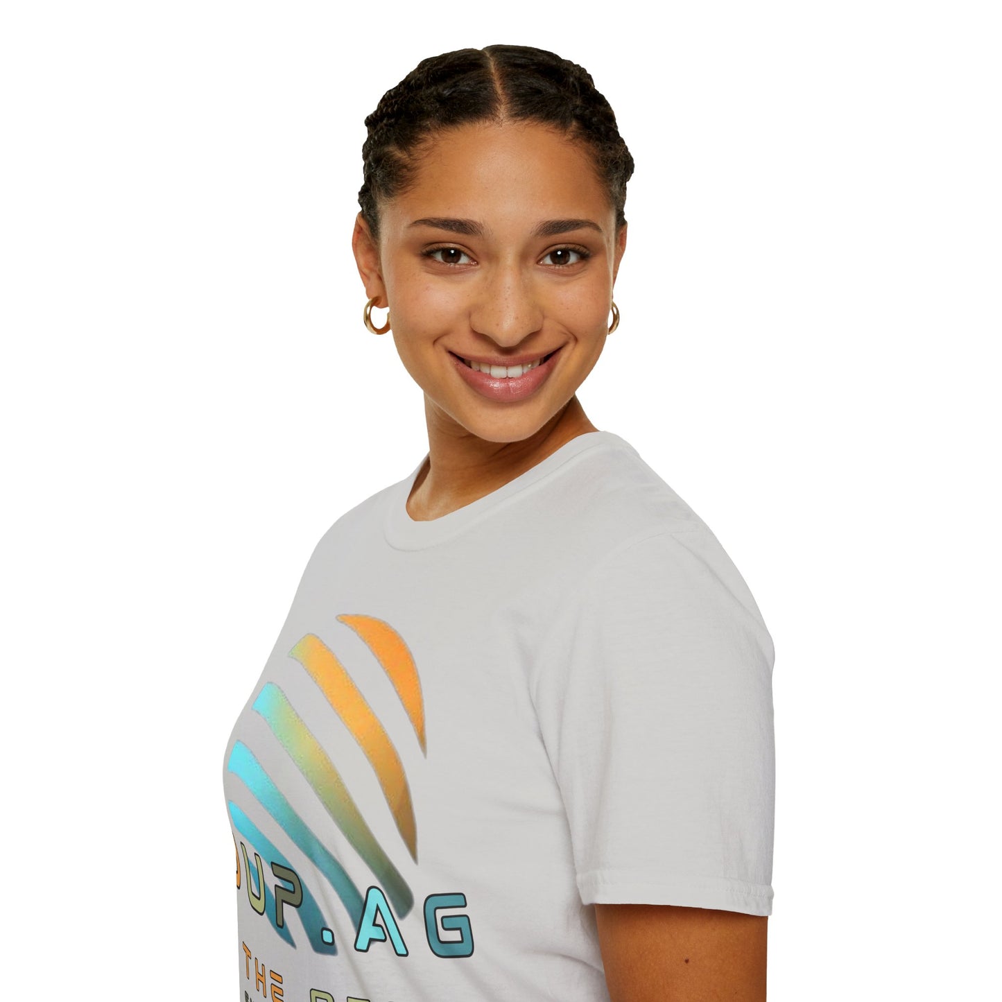 Jupiter (JUP) the best aggregator on Solana Light colors Unisex T-Shirt by cypherpunkgear.com