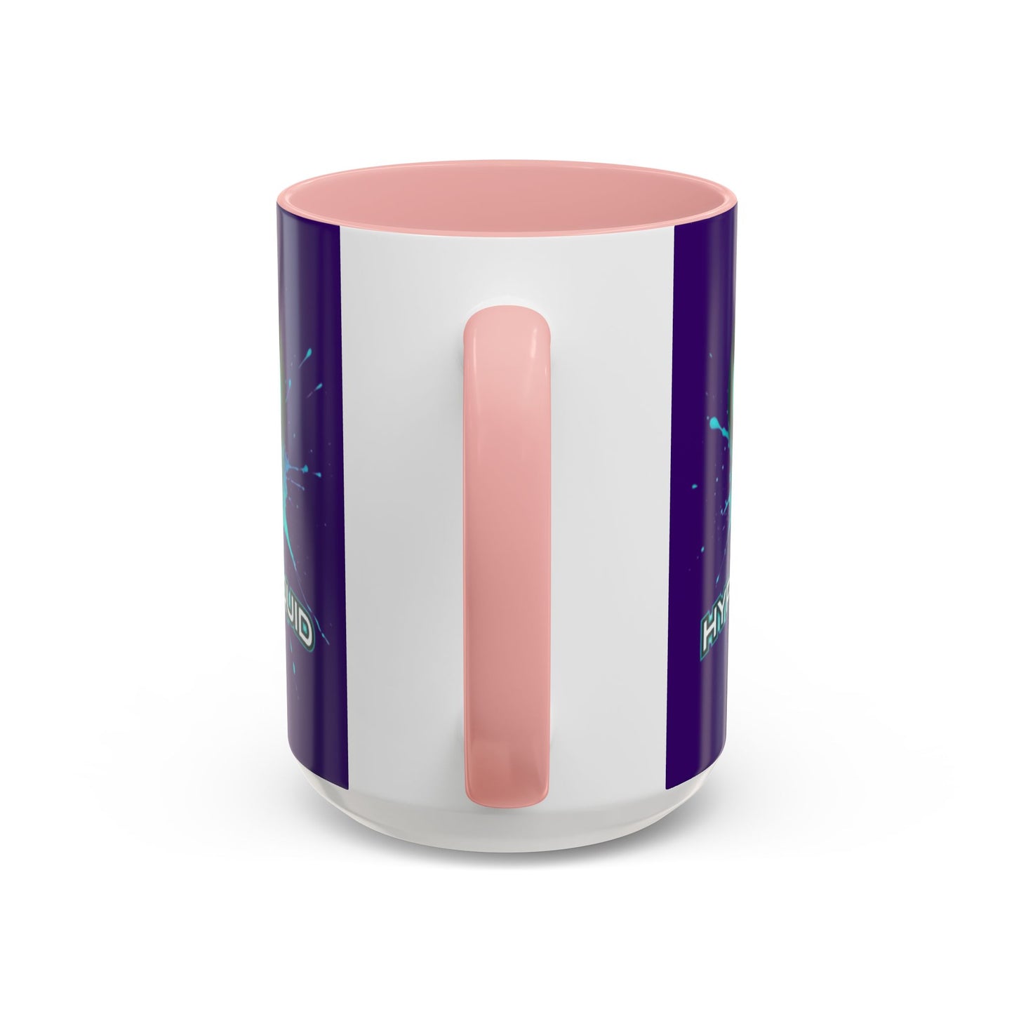 HYPE Drip Dark Purple Accent Mug by cypherpunkgear.com