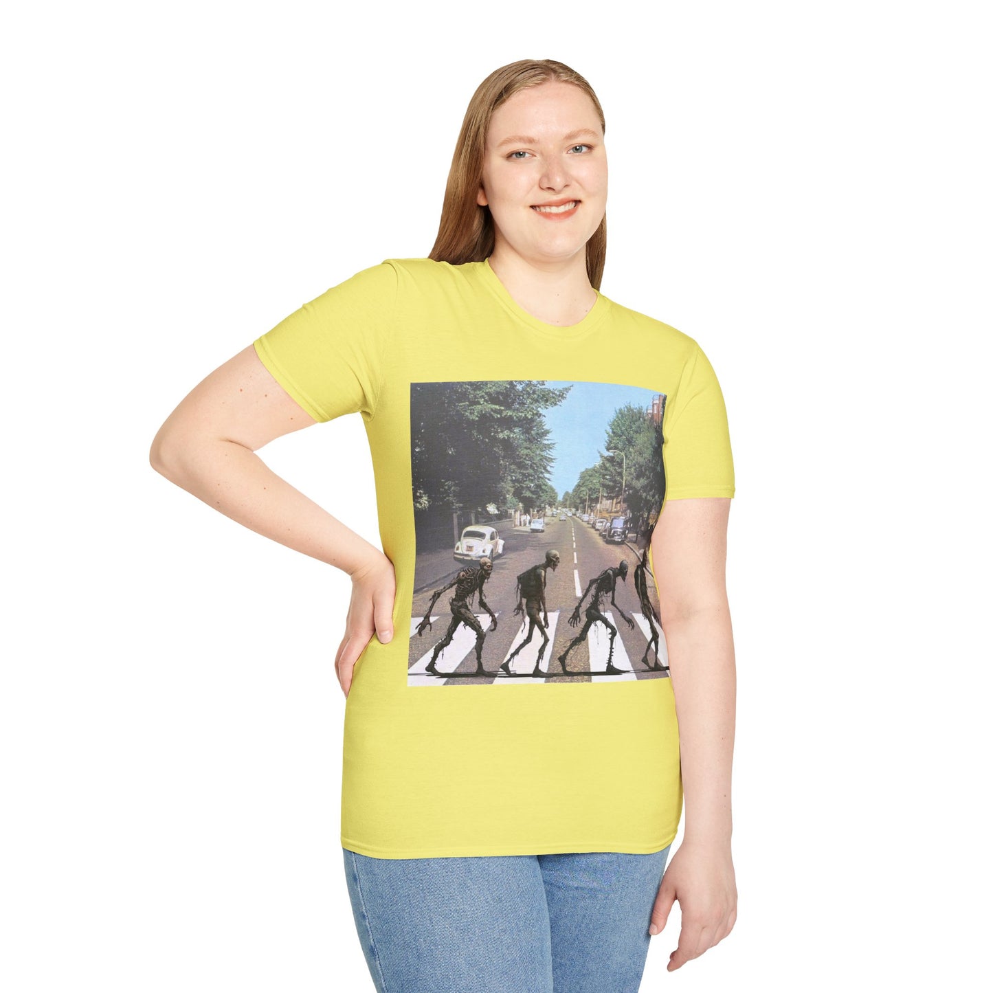 2-sided, Scabby Road Light colors Unisex T-Shirt by CreepyCrafts.boo