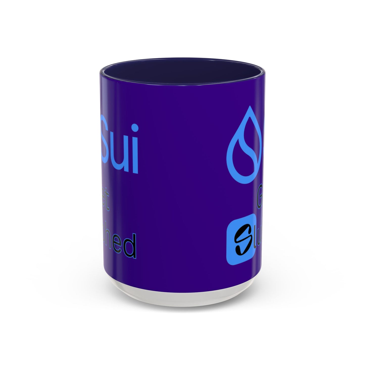 Sui: Get Slushed Purple Accent Mug by cypherpunkgear.com