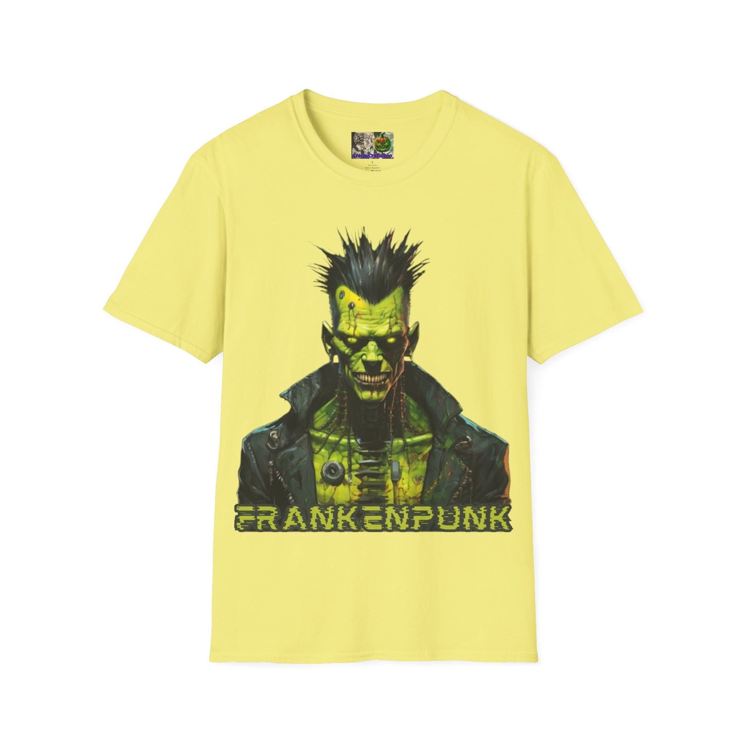 Frankenpunk Light colors Unisex T-Shirt by CreepyCrafts.boo