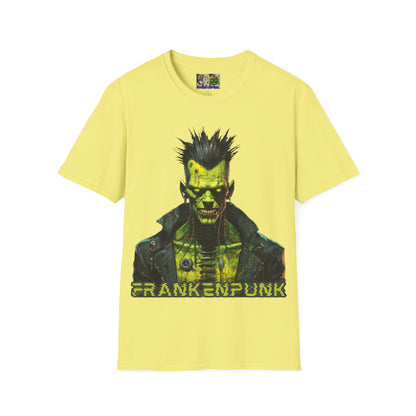 Frankenpunk Light colors Unisex T-Shirt by CreepyCrafts.boo